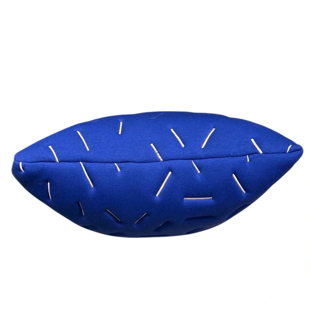 NOMESS Copenhagen Splash Memory Cushion Square Throw Accent Pillow Blue